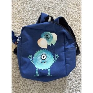 Kipling Challenger Navy Hearts Backpack with Gorilla Kids Design